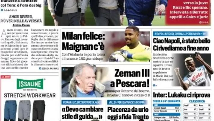 EDICOLA TS – Inter, Lukaku ci riprova - immagine 1