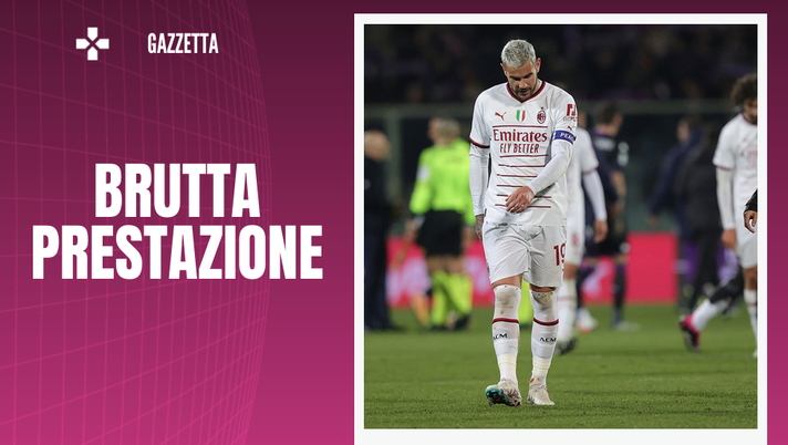 Theo Hernandez terzino AC Milan Fiorentina
