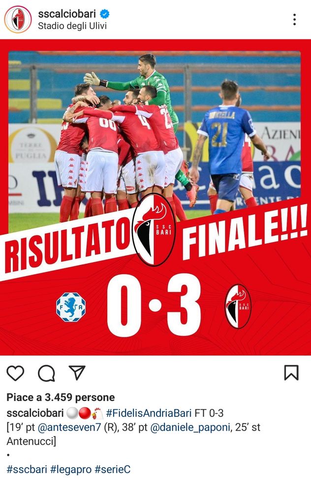 Bari, derby ok e adesso un clima più sereno: “Cari tifosi, seguiteci con più equilibrio”- immagine 2