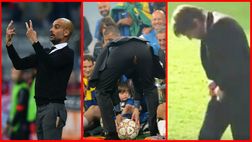 Da Conte a Guardiola, da Zidane a Mourinho: esultanze scatenate, pagano i pantaloni