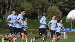 Verso Inter-Juventus: primo allenamento ad Appiano Gentile, seduta pomeridiana