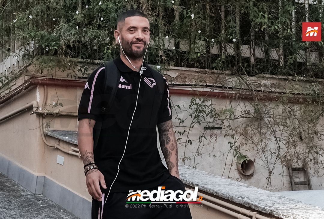 FOTO RITIRO PALERMO, i rosanero di Baldini arrivano in palestra (Gallery) - immagine 13