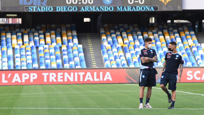 Napoli-Verona, gli azzurri sono arrivati al Maradona | FOTO Napoli-Verona, gli azzurri sono arrivati al Maradona | FOTO