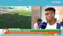 Lautaro Martinez: “Discussione con Paredes? Situazione di campo. Volevo solo segnare”
