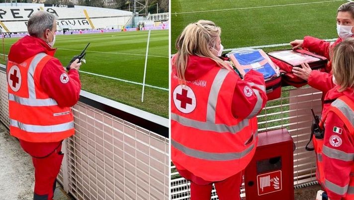 Derby ligure, non solo minacce e sciarpe bruciate: a Spezia anche gli “angeli” del Soccorso Derby ligure, non solo minacce e sciarpe bruciate: a Spezia anche gli “angeli” del Soccorso - immagine 1