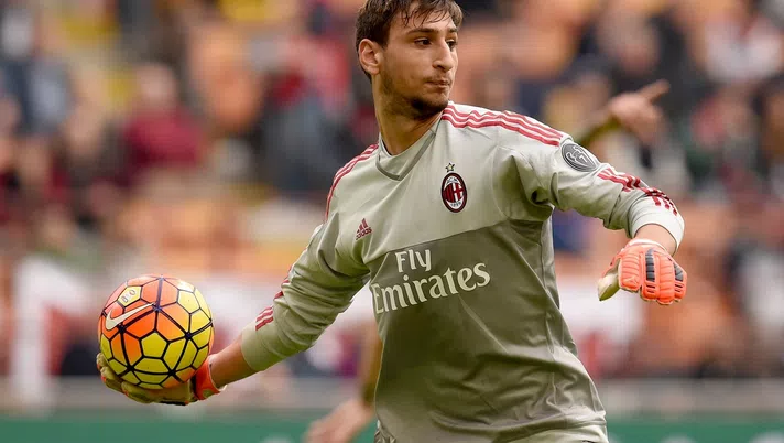 Gianluigi Donnarumma Milan Sassuolo