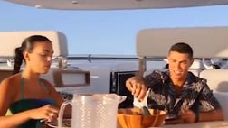 Cristiano Ronaldo, colazione dolcissima con Georgina e la dedica… (VIDEO)
