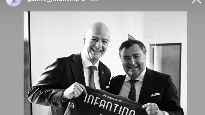 Infantino: “Hai migliorato il mondo del calcio. Eri orgoglioso del Viola Park” - immagine 1