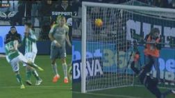 VIDEO / Cejudo, gol da ricordare al Real Madrid. Una botta stupenda al volo