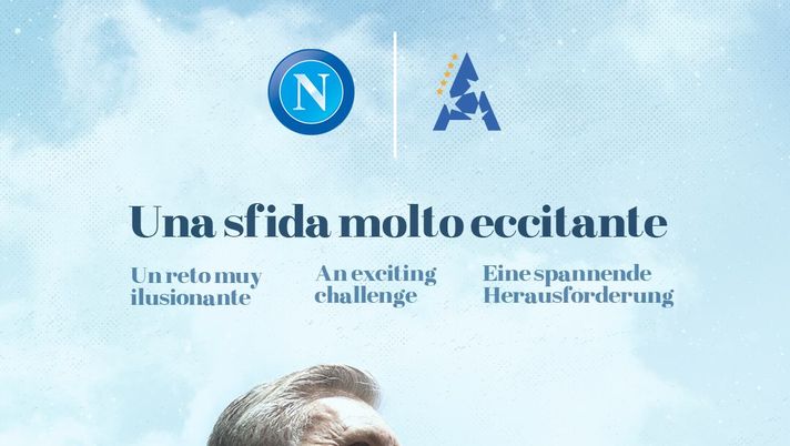 Carlo Ancelotti, nuovo allenatore del Napoli, foto Twitter Ancelotti