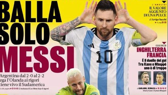 IL NAPOLI SUI MEDIA – Le prime pagine dei giornali di oggi 10 dicembre 2022 - immagine 1