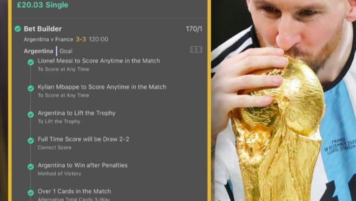 George Lineker sbanca: la scommessa del figlio d’arte sulla finale dei Mondiali… - immagine 1