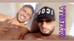 FOTO – Amrabat, il centrocampista viola ricarica le pile in Spagna