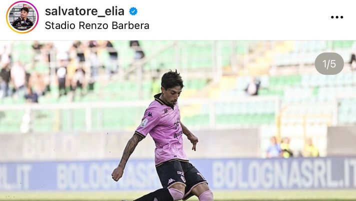 FOTO Palermo, Elia sui social: “Provato fino alla fine, ripartiamo da questo pari”  FOTO Palermo, Elia sui social: “Provato fino alla fine, ripartiamo da questo pari” - immagine 1