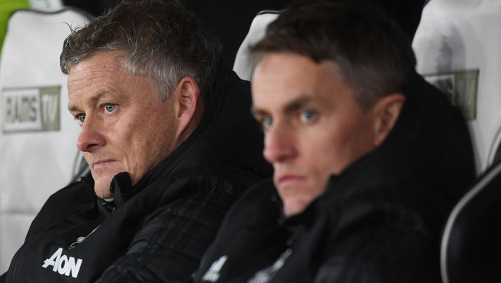 DERBY, ENGLAND - MARCH 05: Manchester United manager Ole Gunnar Solskjaer looks on during the FA Cup Fifth Round match between Derby County and Manchester United at Pride Park on March 05, 2020 in Derby, England. (Photo by Michael Regan/Getty Images) 