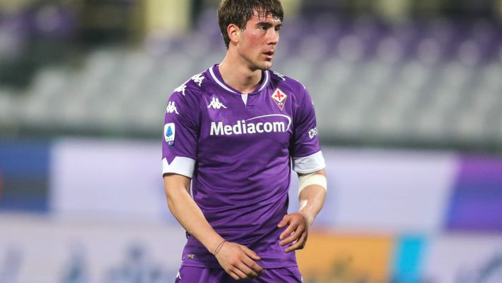 GERMOGLI PH: 5 FEBBRAIO 2021 FIRENZE STADIO ARTEMIO FRANCHI SERIE A FIORENTINA VS INTER NELLA FOTO VLAHOVIC 