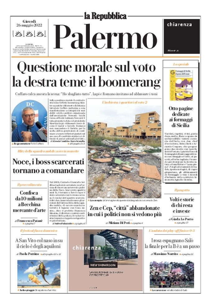 Prima Pagina, La Repubblica-Palermo: “I rosa espugnano Salò. La finale per la B…” Prima Pagina
