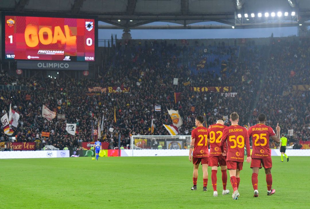 Roma-Sampdoria 3-0 – FOTO GALLERY - immagine 39