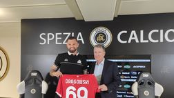 FOTO VN – La presentazione di Dragowski come nuovo portiere dello Spezia