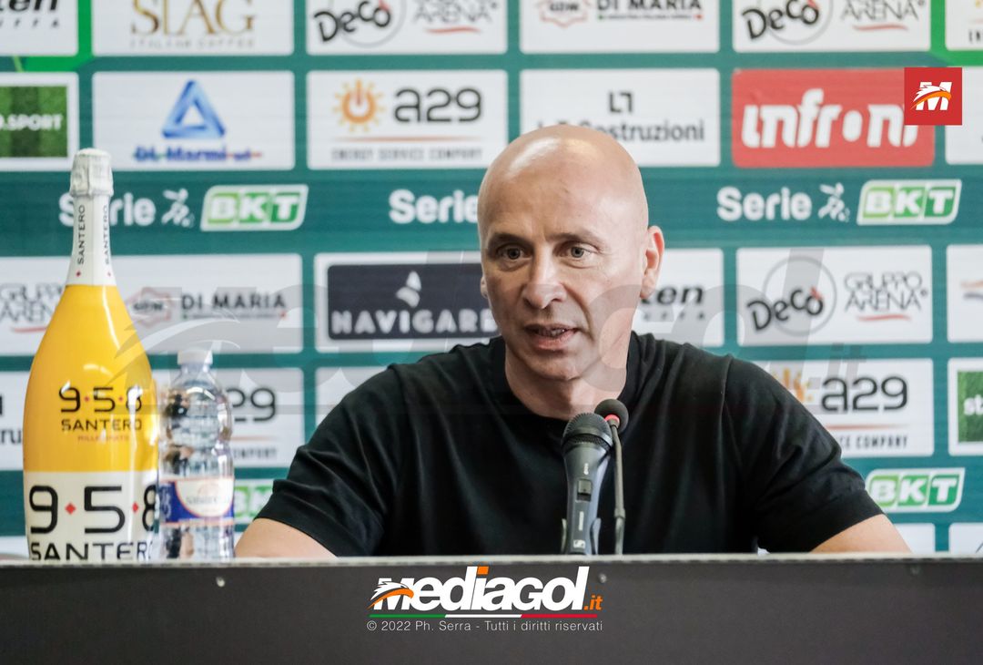 FOTO PALERMO, Corini in conferenza stampa prima del match contro il Bari (Gallery) - immagine 8