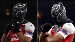 Aubameyang, l’esultanza “mascherata” alla Black Panther