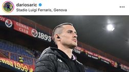 FOTO, Saric dopo Genoa-Palermo: “Sempre più fiero di far parte di questo gruppo”
