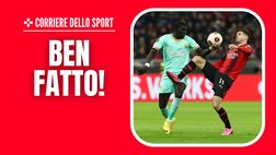 Milan-Slavia Praga, la moviola: espulsione Diouf, Meler vede bene. Poi, però …