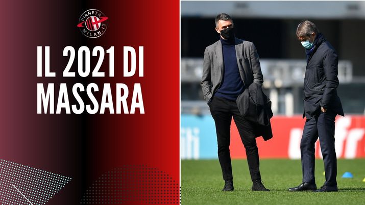 Paolo Maldini e Frederic Massara AC Milan