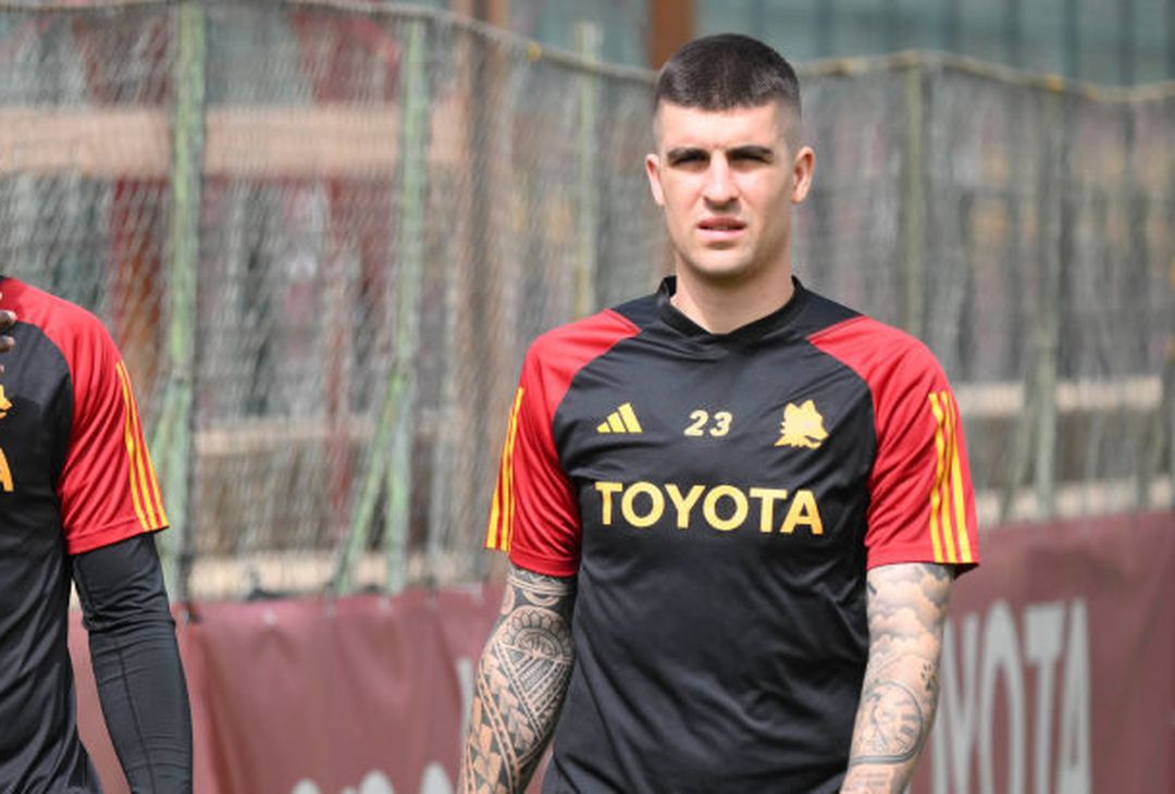 Roma, l’allenamento a due giorni dal Lecce: c’è Dybala – FOTO GALLERY - immagine 8