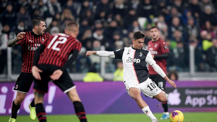 TURIN, ITALY - NOVEMBER 10: Paulo Dybala of Juventus in action during the Serie A match between Juventus and AC Milan at Allianz Stadium on November 10, 2019 i (Photo by Daniele Badolato - Juventus FC/Juventus FC via Getty Images) TURIN, ITALY - NOVEMBER 10: Paulo Dybala of Juventus in action during the Serie A match between Juventus and AC Milan at Allianz Stadium on November 10, 2019 i (Photo by Daniele Badolato - Juventus FC/Juventus FC via Getty Images)