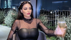 Marialuisa Jacobelli, il look total black è sexy: le trasparenze infiammano i fan