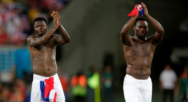 Sulley Muntari e Michael Essien - fonte www.allsports.com.gh Sulley Muntari e Michael Essien - fonte www.allsports.com.gh