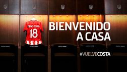 Ufficiale – Diego Costa torna all’Atletico Madrid: il tweet dei Colchoneros