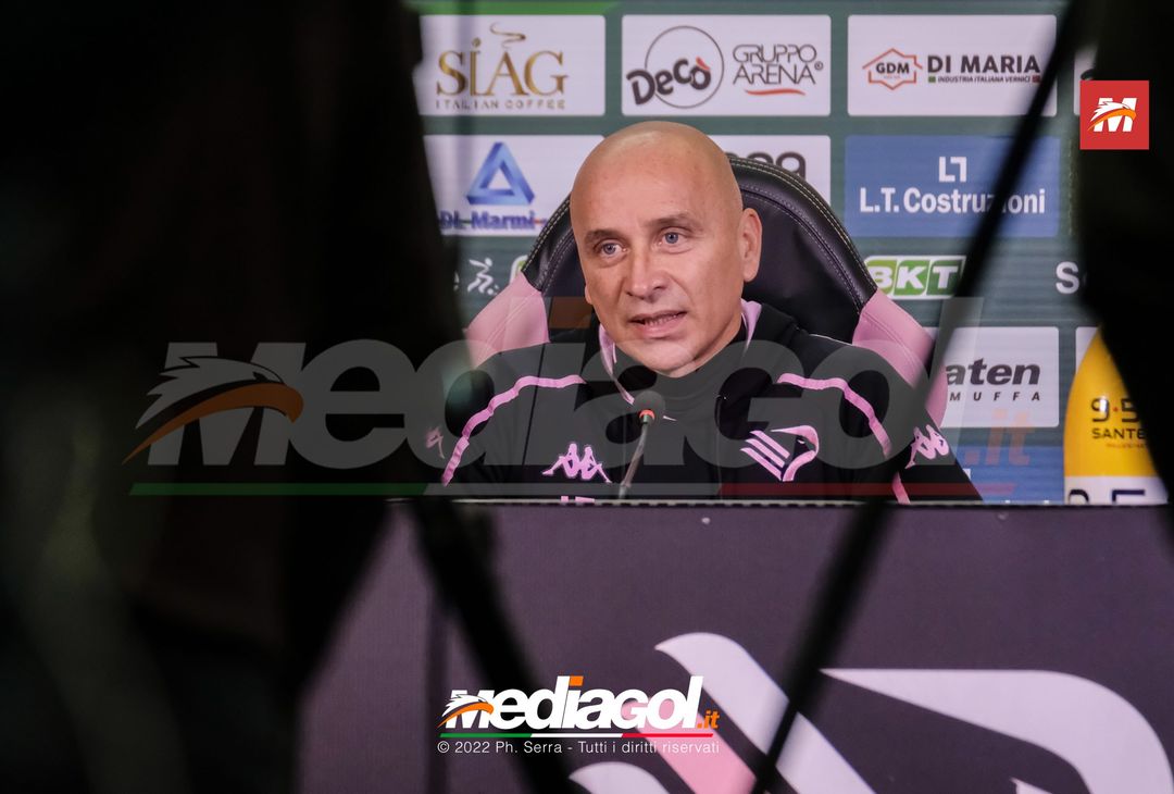 FOTO PALERMO, verso il Como: Mister Corini in conferenza stampa (Gallery) - immagine 26