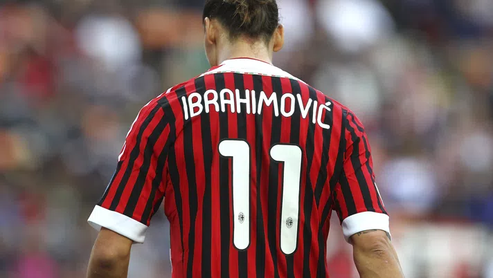 Zlatan Ibrahimović, qui con la maglia del Milan nel 2011-2012 (credits: GETTY Images)