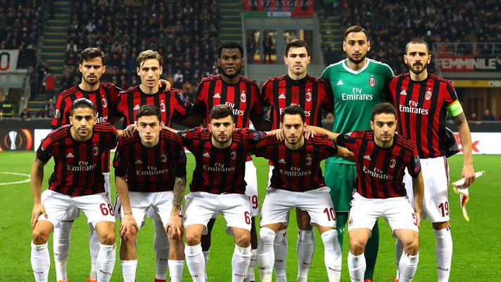 Milan-Arsenal: i rossoneri in campo a San Siro (credits: GETTY Images) 