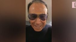 VIDEO Roma-Lazio, Antonello Venditti esulta su Instagram: “Bello cantare coi tifosi”