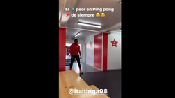VIDEO / Balotelli vince a ping pong: esultanza sfrenata!
