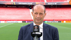 VIDEO Siviglia-Juventus, Allegri: “Gara aperta, hanno punti deboli. Vlahovic-Milik..”