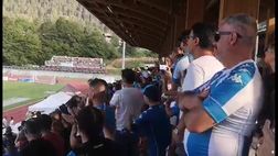 VIDEO Cori dei tifosi azzurri per Osimhen alla fine dell’allenamento