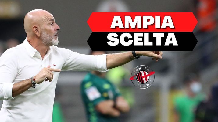 Stefano Pioli (allenatore AC Milan) ha ampia scelta in attacco per Liverpool-Milan di Champions League | News (Getty Images) 