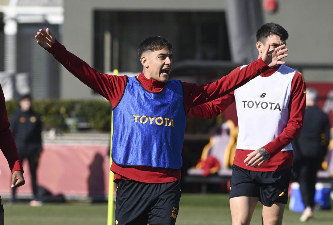 Roma, l’allenamento alla vigilia del Lecce: c’è Wijnaldum – FOTO GALLERY- immagine 1