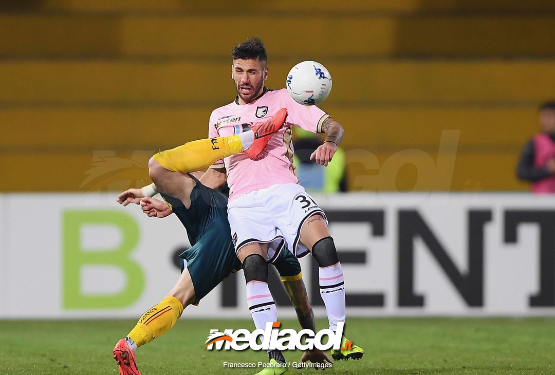  during the Serie B match between Benevento and Carpi FC at Stadio Ciro Vigorito on April 14, 2019 in Benevento, Italy. 