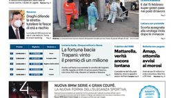 Prima Pagina, Giornale di Sicilia: “Contagiati a raffica nel Palermo”