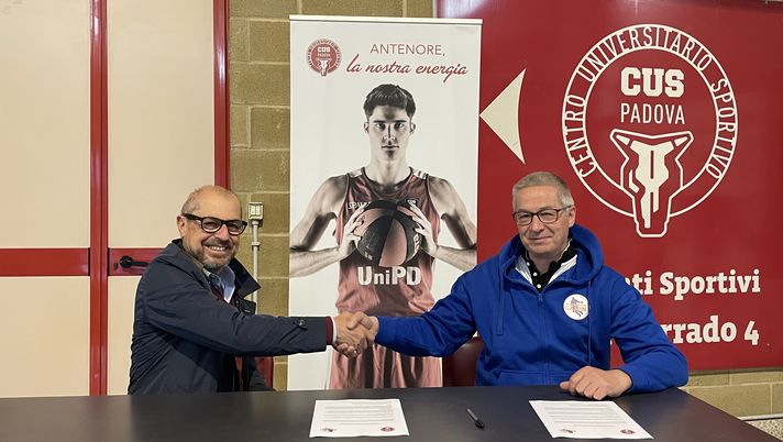 Cus Padova Basket, stretta una collaborazione che guarda al futuro: i dettagli 