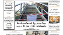 Prima Pagina,La Repubblica-Palermo: “Uno schiaffo a Musumeci. Sogni di normalità”