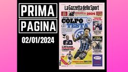 Prima pagina Gazzetta dello Sport: “Colpo di testa”
