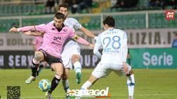 Palermo-Cagliari 1-0: i rosa reggono e crescono alla distanza. Rigore ok di Brunori