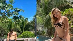 Ultimo giorno di vacanza per Hoedt: tutti gli scatti sexy della fidanzata pop star