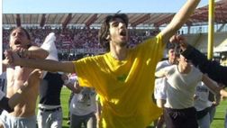 Cesena, Bernacci in festa dopo il gol nel derby-playoff contro il Rimini: “Altrochè Kate Winslet e Titanic…”